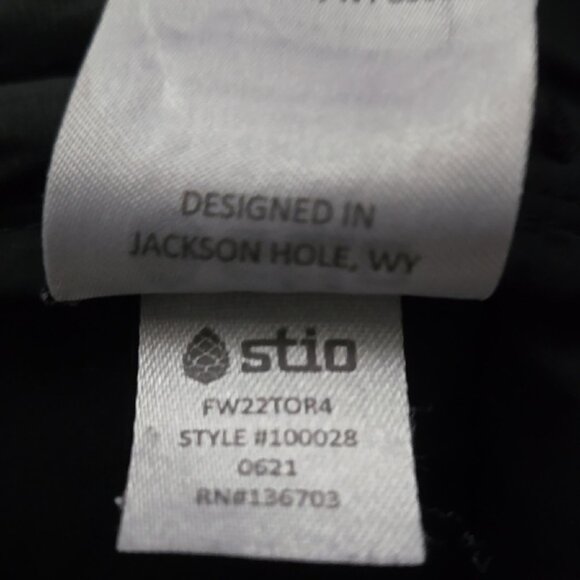 Stio Women's Black Quilted Jacket XL - Picture 8 of 9